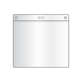 Reusable ID Card Holder Flexible PVC