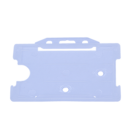 Rigid ID Card Holder - Clear/Transparent