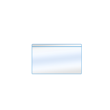 Adhesive Plastic Card Holder Pockets Business Card Size