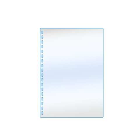 Pre Punched A4 Binding Covers
